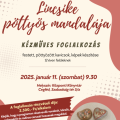 Lincsike pöttyös mandalája