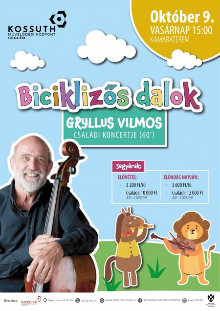Gryllus Vilmos családi koncertje