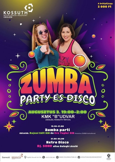 Zumba party disco