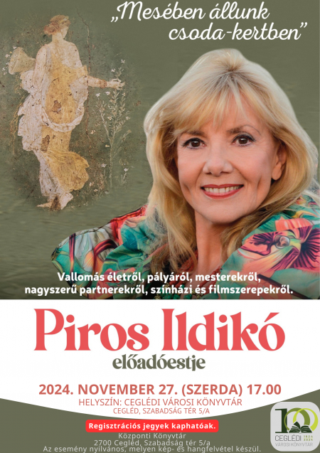 Piros Ildikó előadóestje